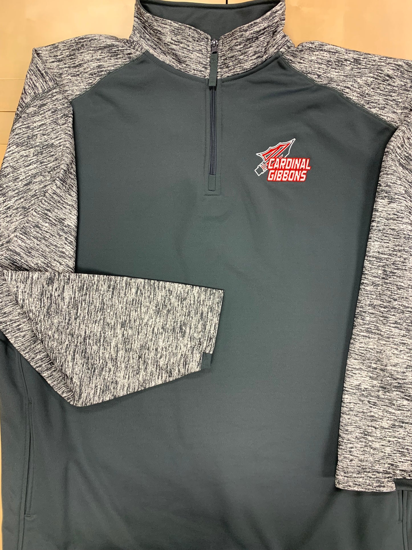 Badger Graphite 1/4 Zip *FINAL SALE*