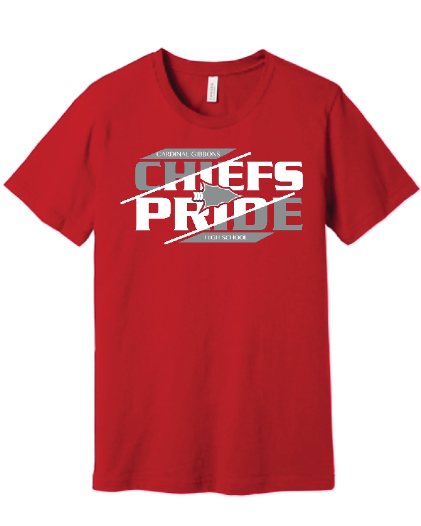 Bella+Canvas Chiefs Pride T-Shirt