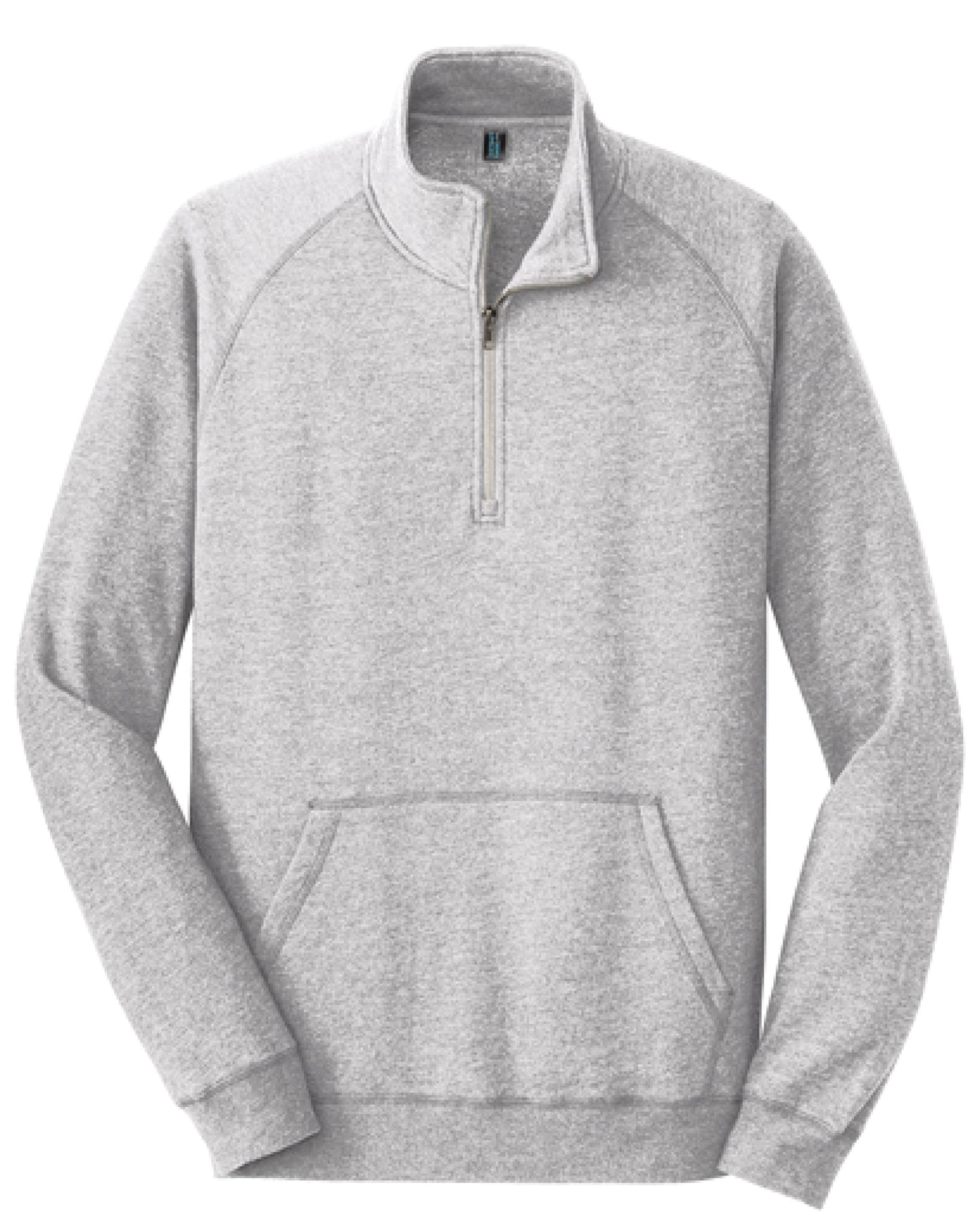 District 1/4 Zip Jacket Light Grey