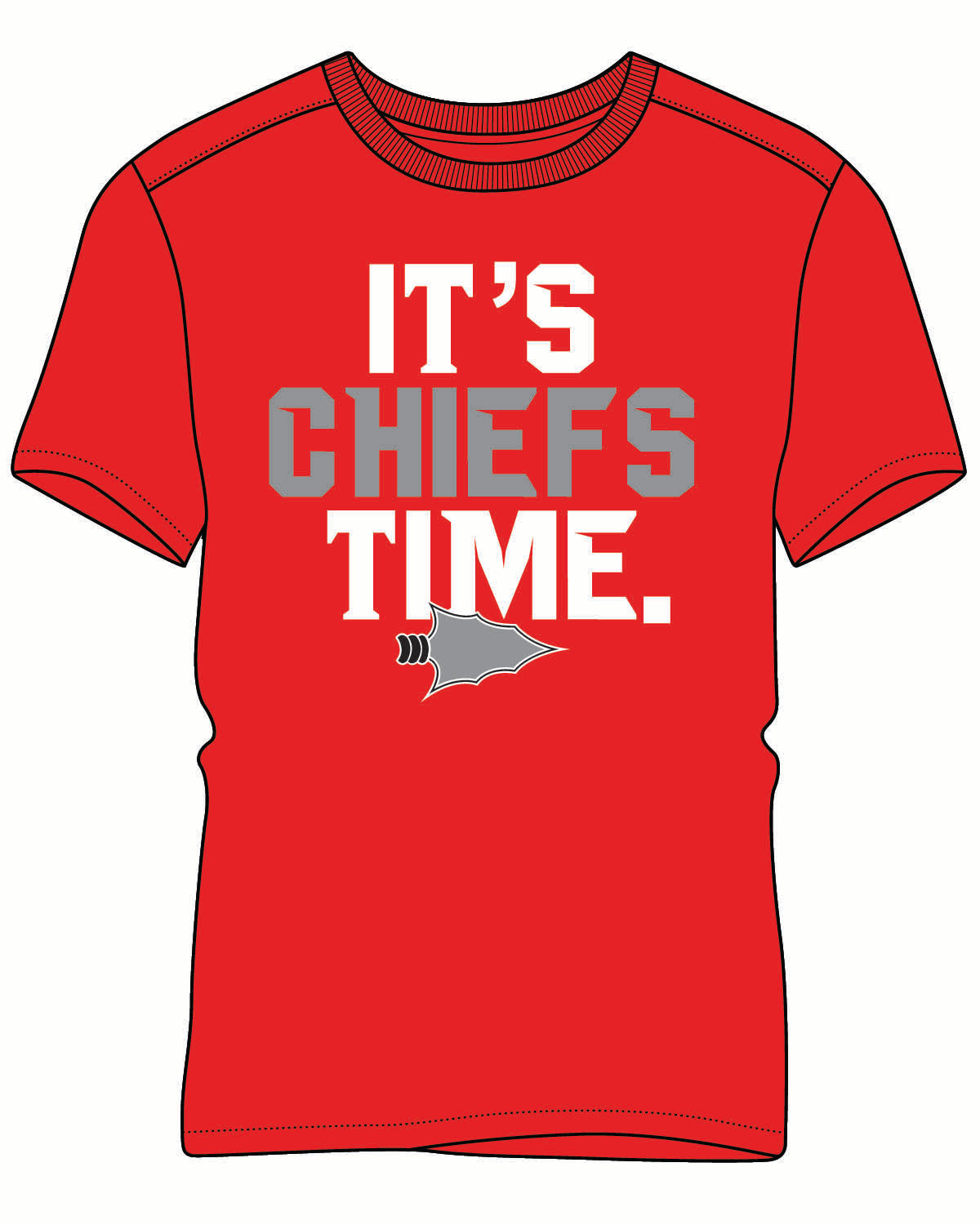 It's CHIEFS Time Tee