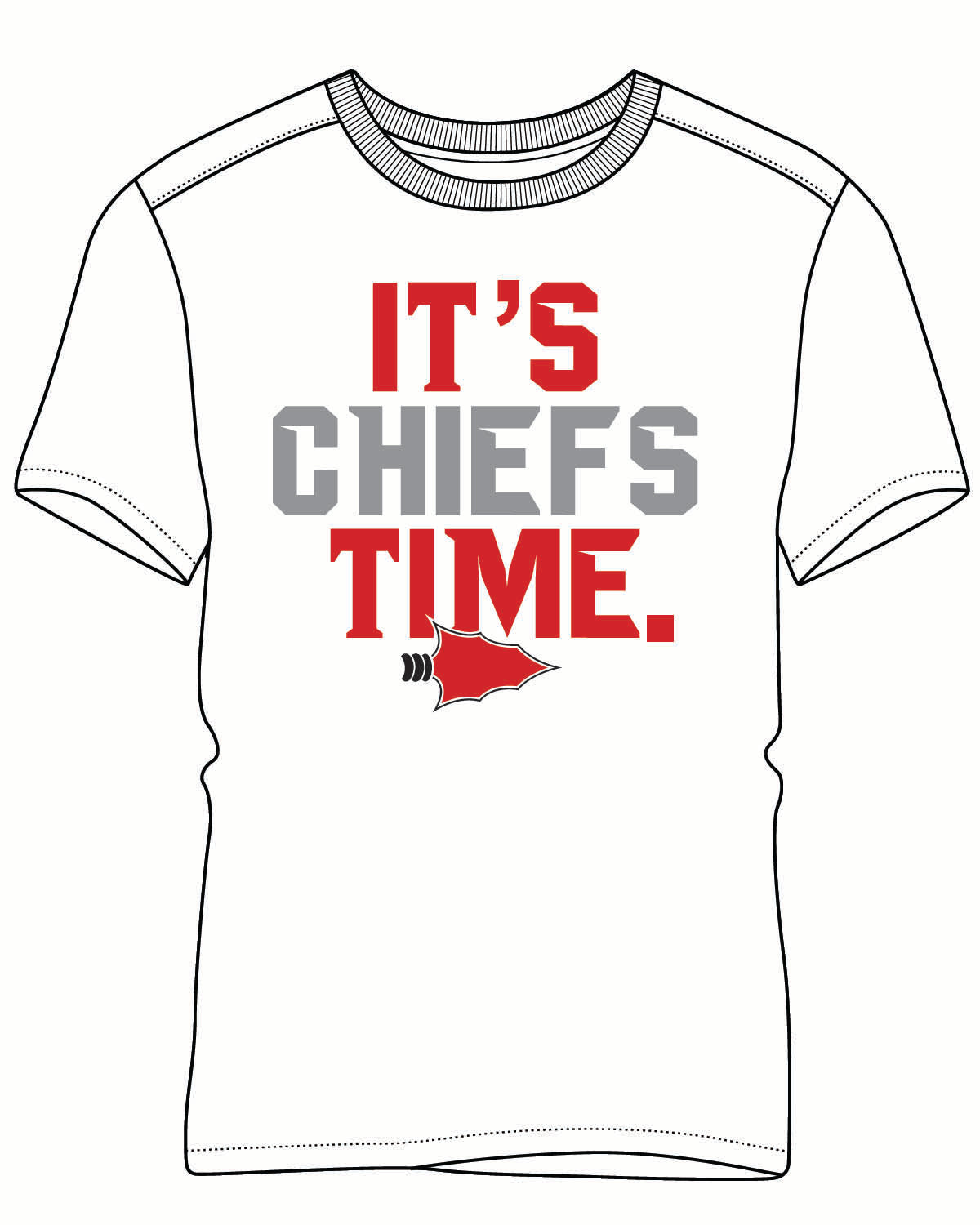 It's CHIEFS Time Tee