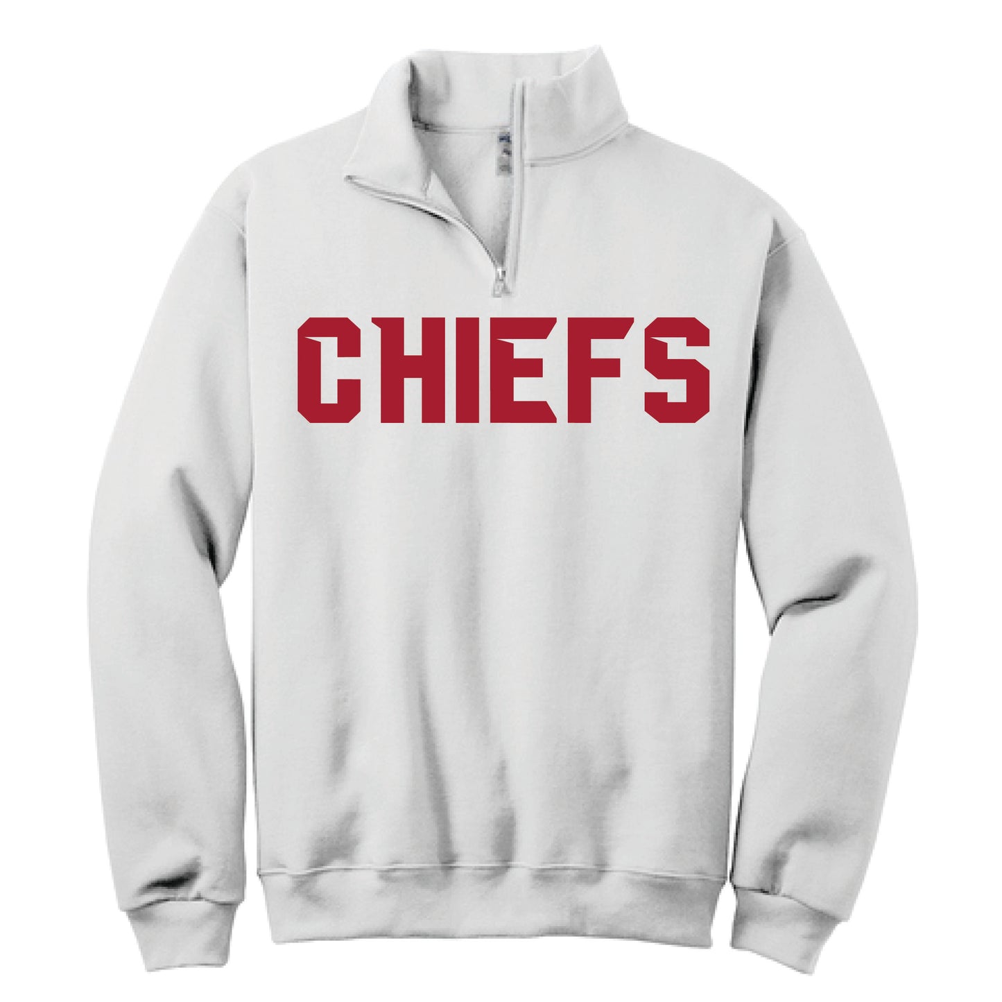 Jerzees Quarter Zip Cadet Collar Sweatshirt