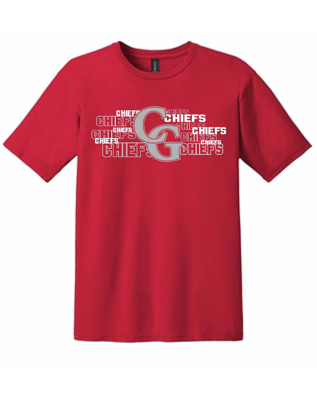 Gildan Softstyle Red CG/Chiefs T-shirt *FINAL SALE*