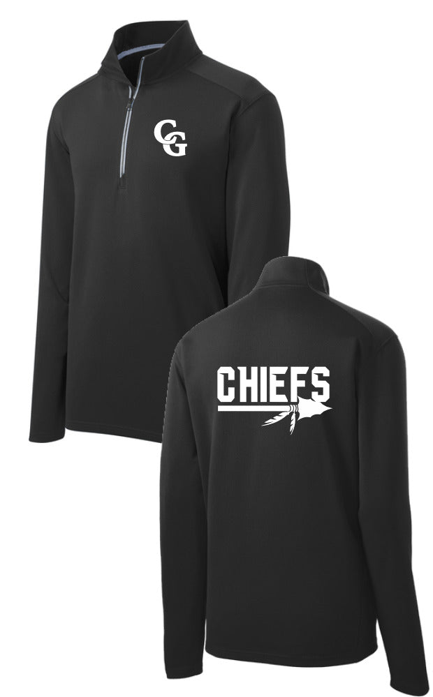 Sport Tek Ladies Textured 1/4 Zip