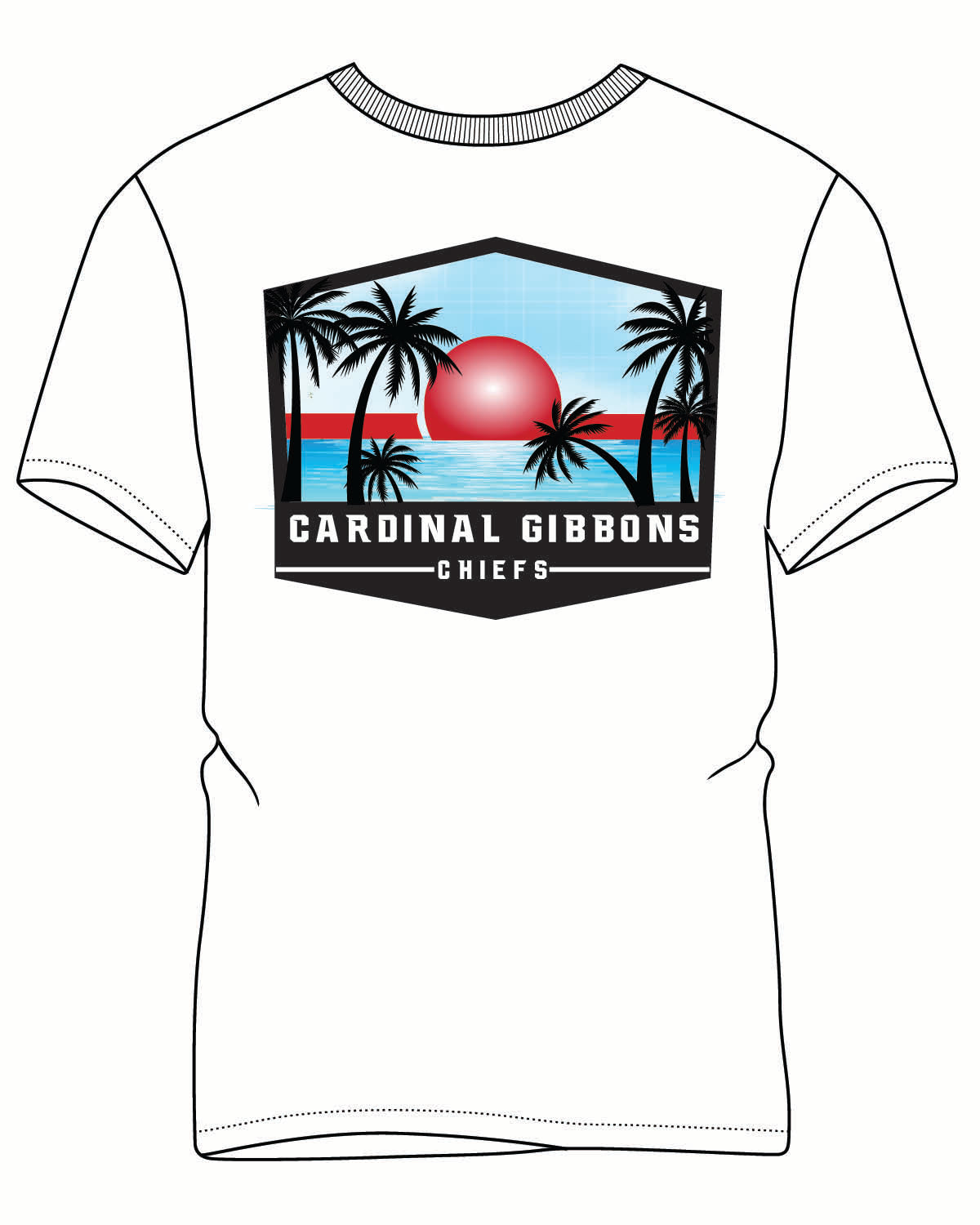 CGHS Sunset Tee