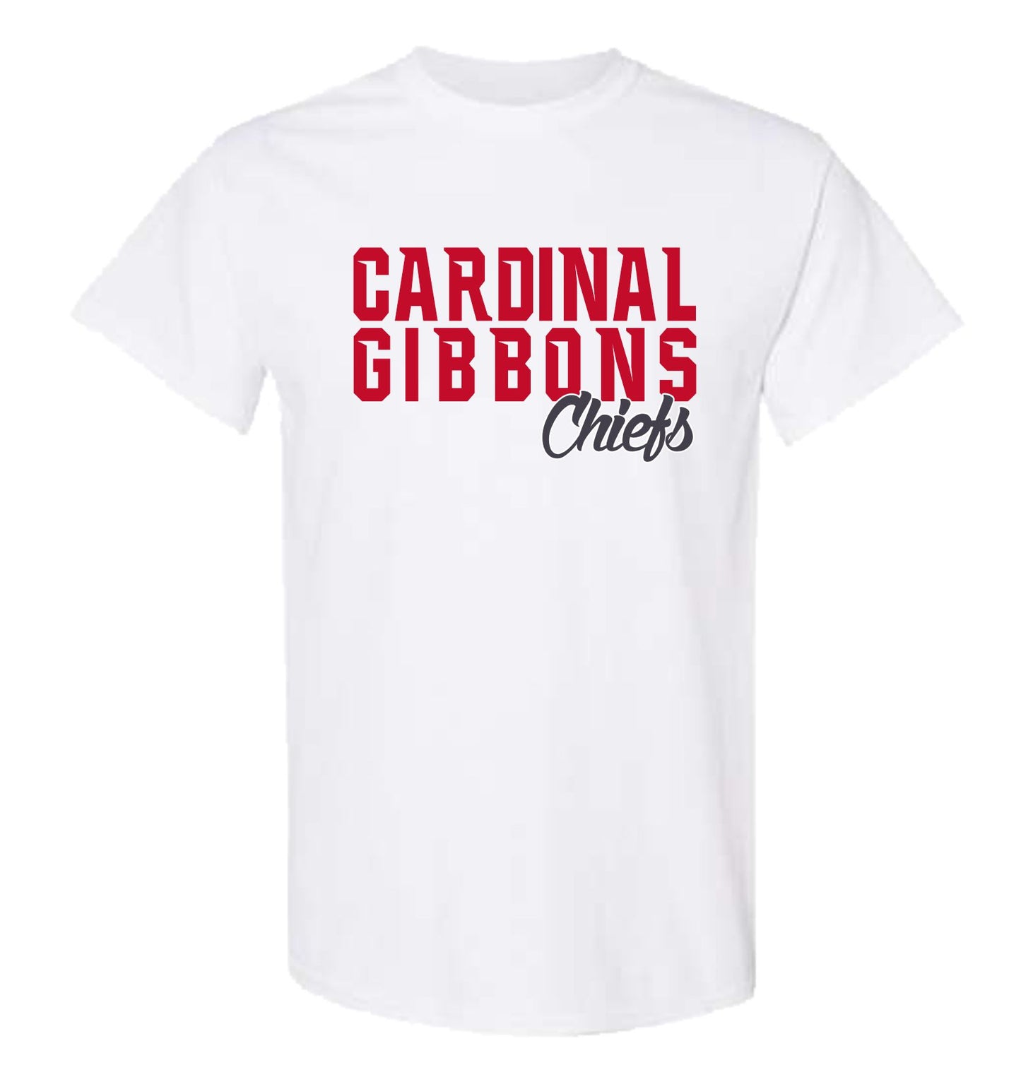 Gildan White Cotton CG Chiefs T-Shirt *FINAL SALE*