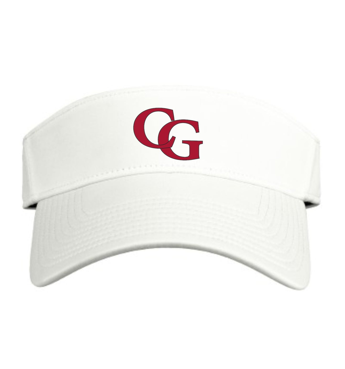 Port Authority White Visor