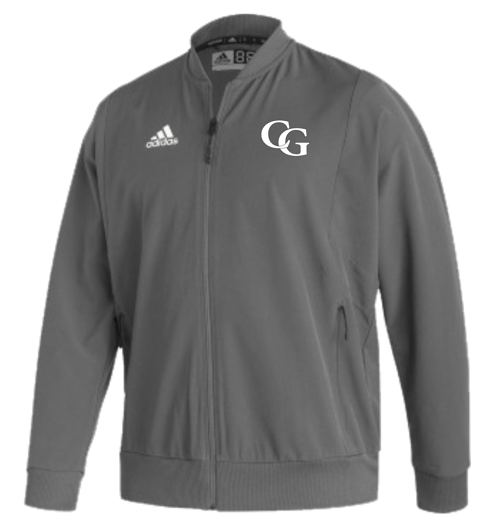 Adidas Sideline 21 Dark Grey Bomber Jacket FINAL SALE