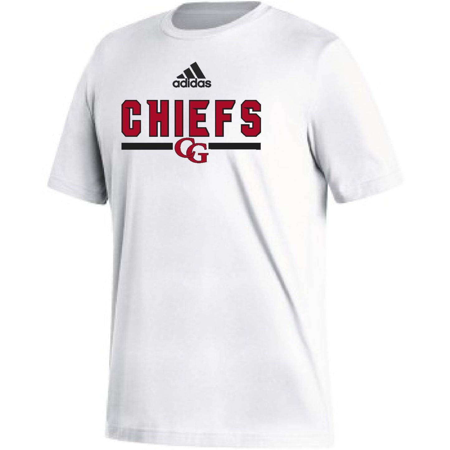 Adidas White Chiefs Short Sleeve T-Shirt