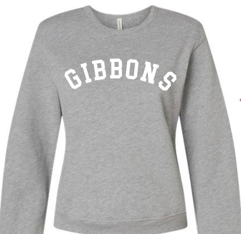 Gibbons Ladies Sweatshirt