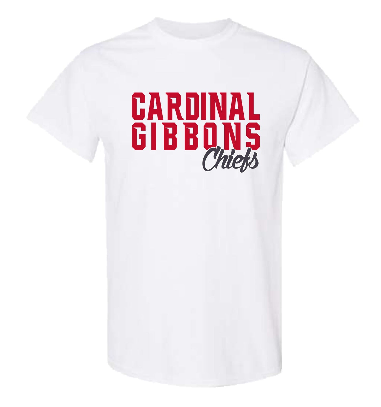 Gildan White Cotton CG Chiefs T-Shirt