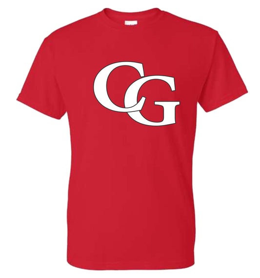 Gildan Red Cotton CG T-Shirt