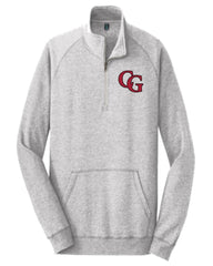 District Grey 1/4 Zip with Pocket