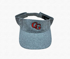 Sport-Tek Heather Grey Visor