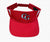 Sport-Tek Visor Red/White